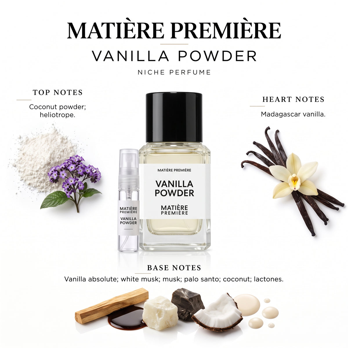 Matière Première Vanilla Powder — decant de perfume