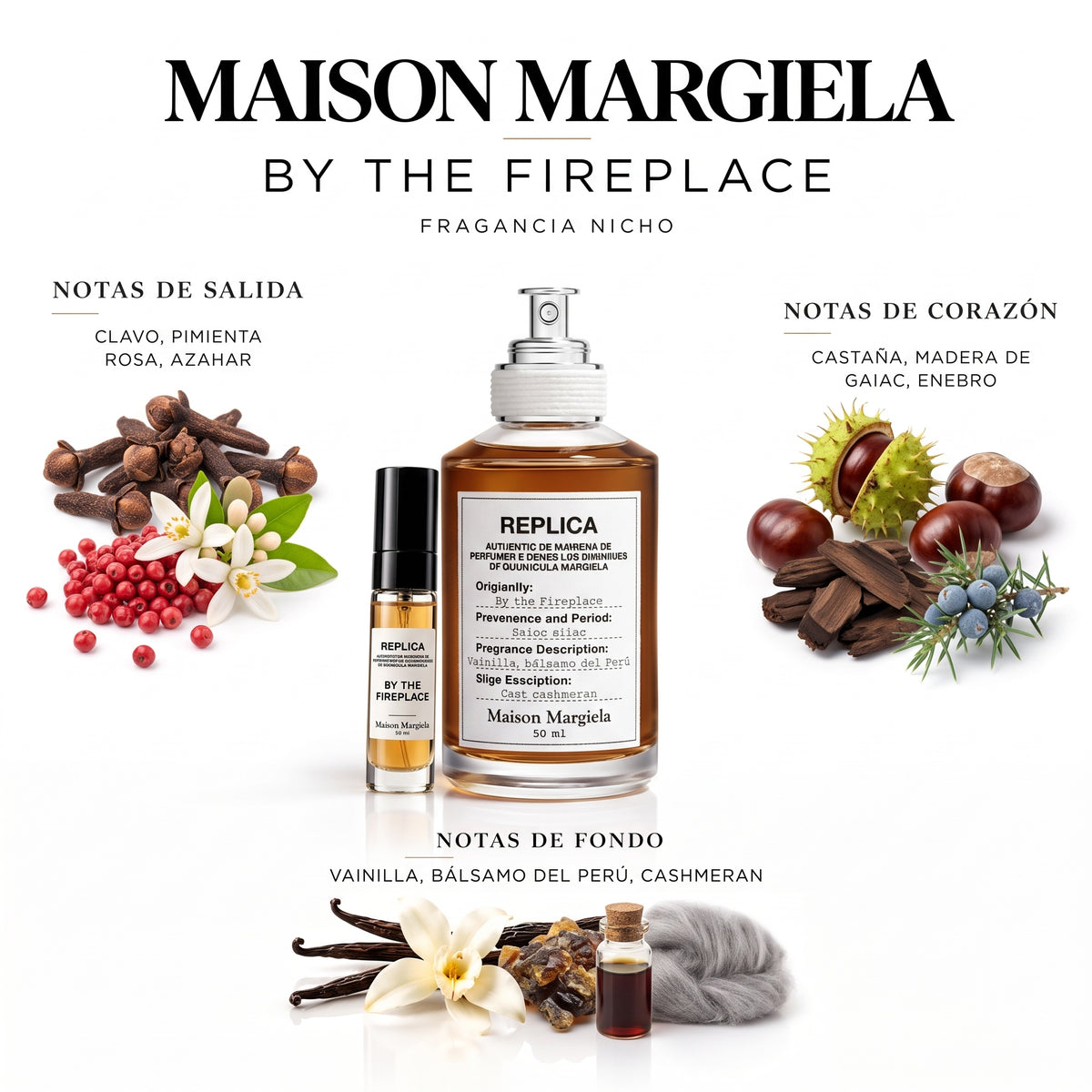 Maison Margiela By the Fireplace — decant de perfume