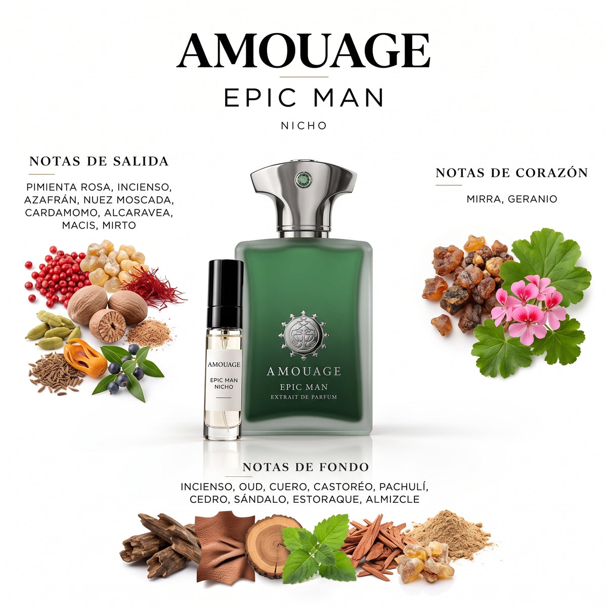 Amouage Epic Man — decant de perfume