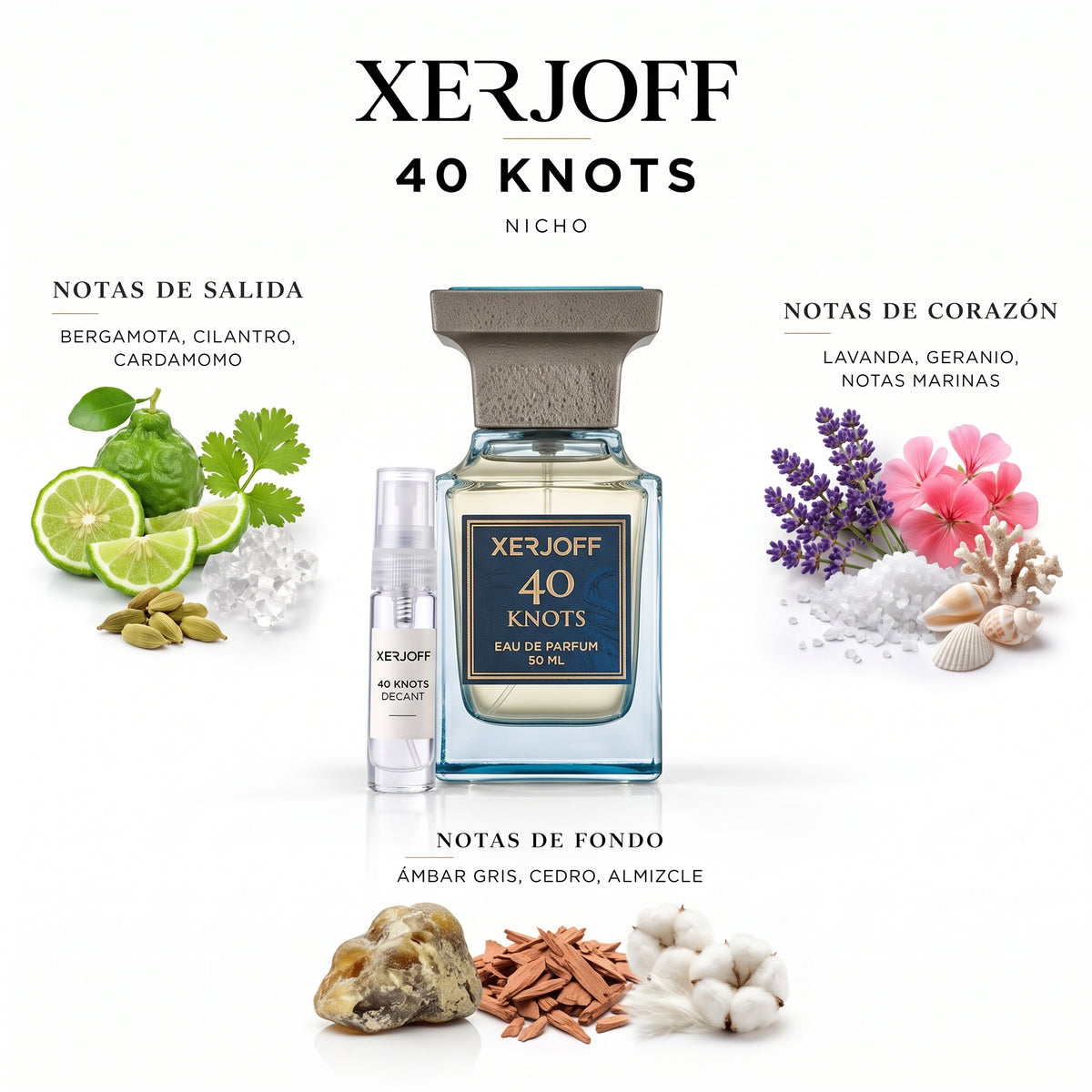 Xerjoff 40 Knots — decant de perfume