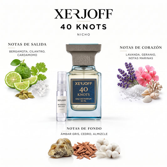 Xerjoff 40 Knots — decant de perfume