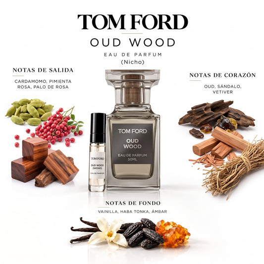 Tom Ford Oud Wood — decant de perfume