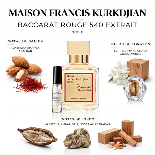 Maison Francis Kurkdjian Baccarat Rouge 540 Extrait — decant de perfume