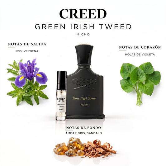 Creed Green Irish Tweed — decant de perfume