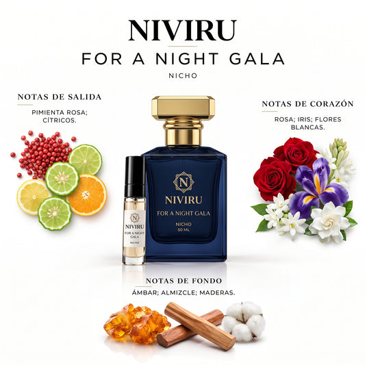 Niviru For a Night Gala — decant de perfume