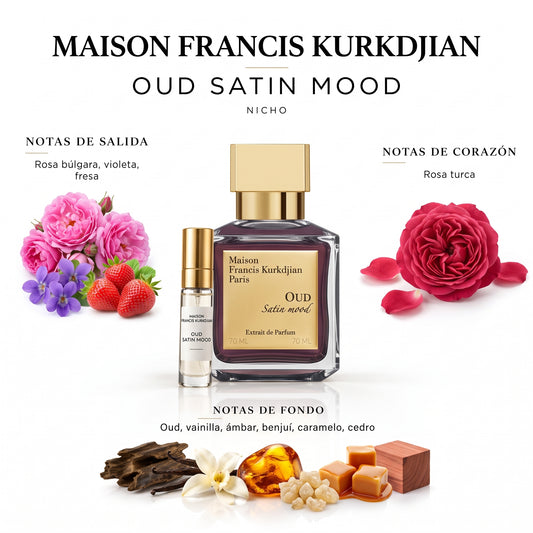 Maison Francis Kurkdjian Oud Satin Mood — decant de perfume