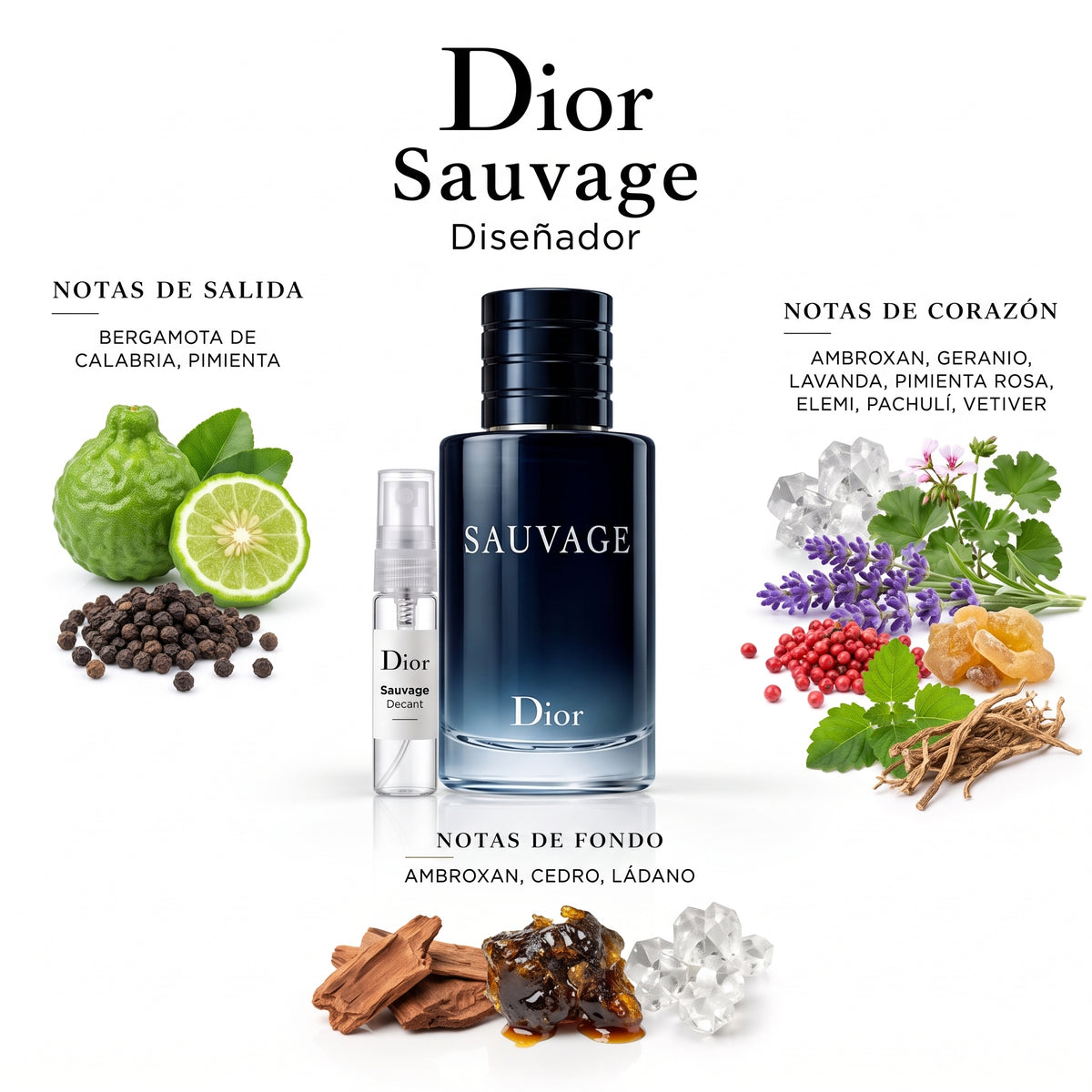 Dior Sauvage — decant de perfume