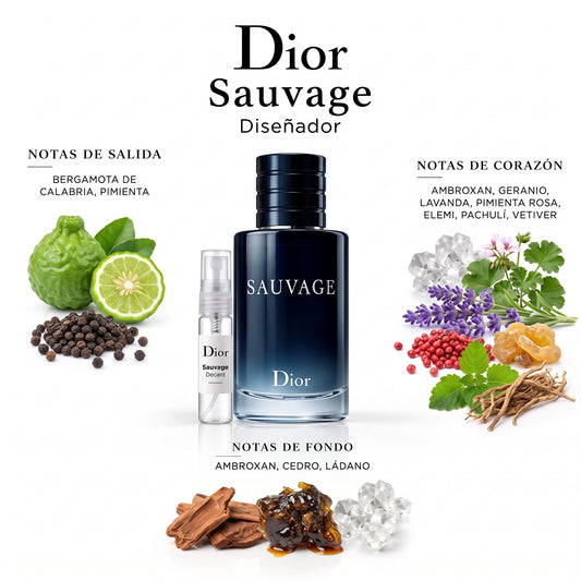 Dior Sauvage — decant de perfume