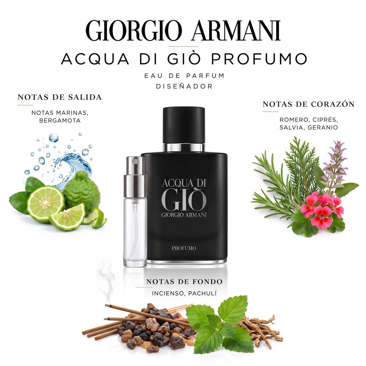 Giorgio Armani Acqua di Giò Profumo — decant de perfume