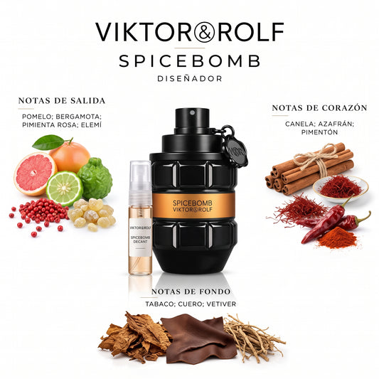 Viktor & Rolf Spicebomb — decant de perfume