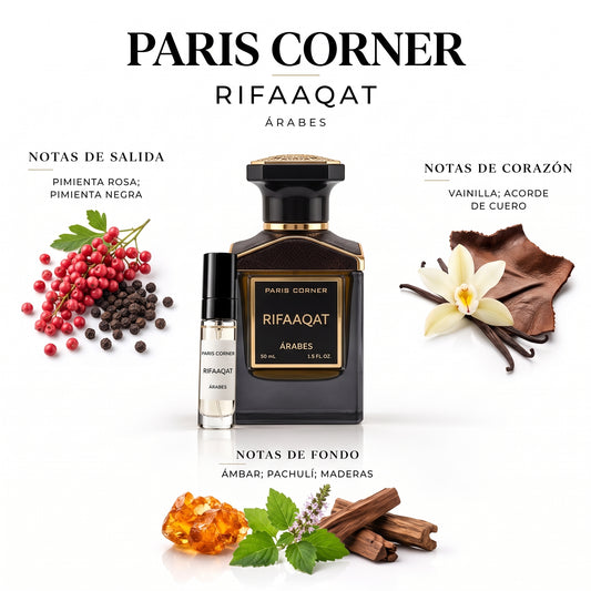 Paris Corner Rifaaqat — decant de perfume