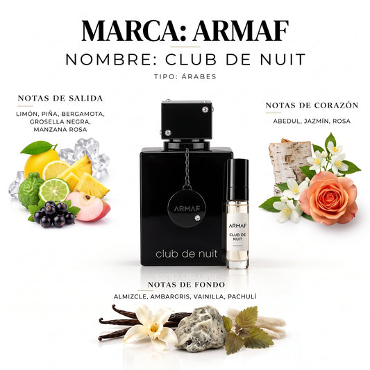 Armaf Club de Nuit — decant de perfume